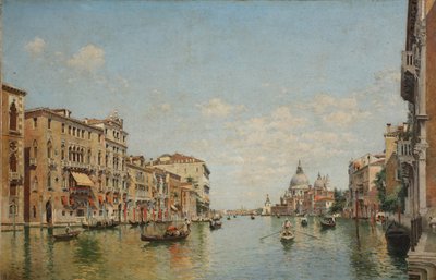 Blick auf den Canal Grande in Venedig von Federico del Campo